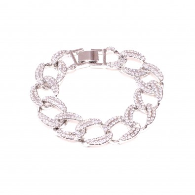 Bracelet avec strasse en métal  homme BRAH465