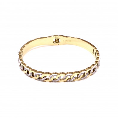 Bracelet acier inoxydable femme BRAF281