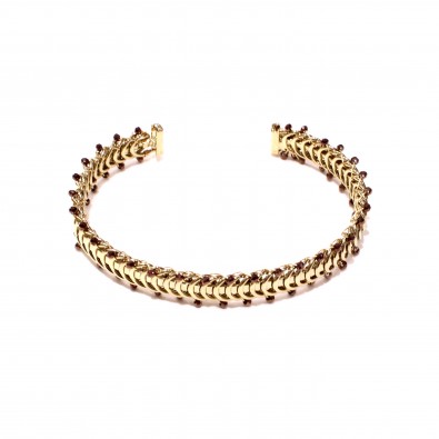 Bracelet acier inoxydable femme BRAF284 2