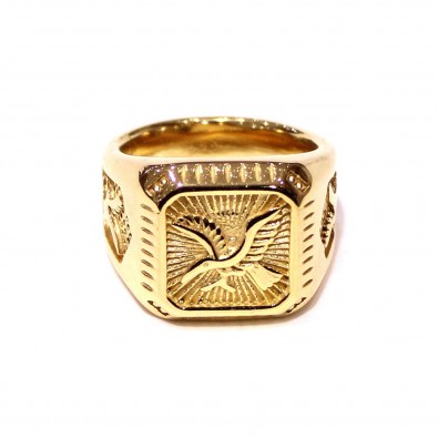 Bague acier inoxydable homme BAH182