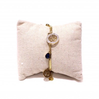 Bracelet acier inoxydable femme BRAF376