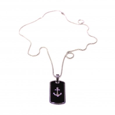 Chaine acier inoxydable homme CAH328 2