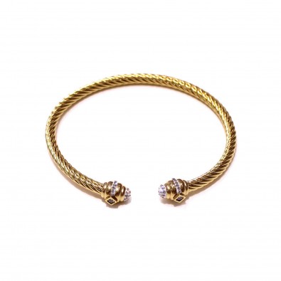 Bracelet acier inoxydable femme BRAF423