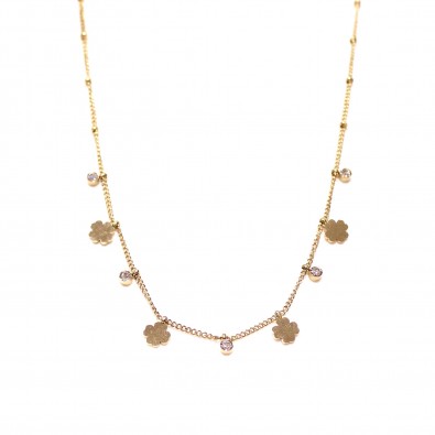 Collier acier inoxydable femme COAC830