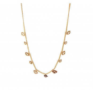 Collier acier inoxydable femme COAC845