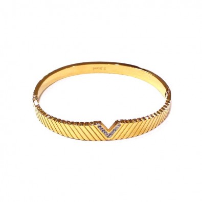 Bracelet acier inoxydable femme BRAF519