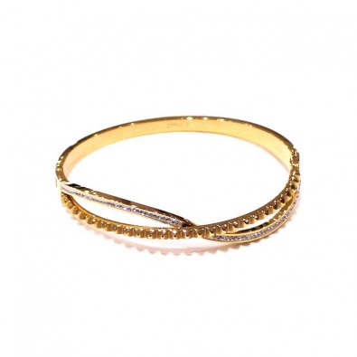Bracelet acier inoxydable femme BRAF529