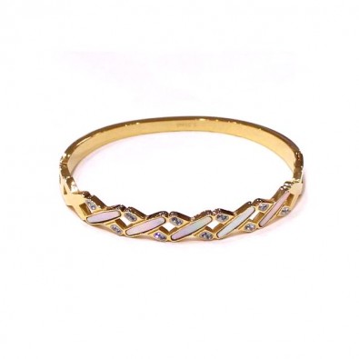 Bracelet acier inoxydable femme BRAF549