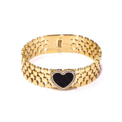 Bracelet acier inoxydable femme BRAF556