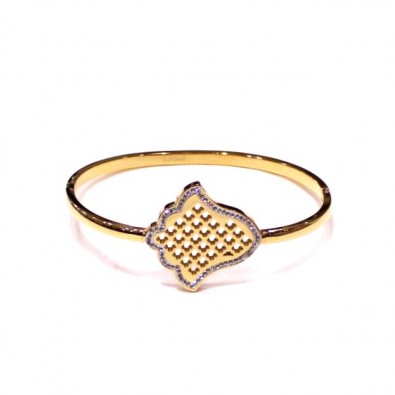 Bracelet acier inoxydable femme BRAF558
