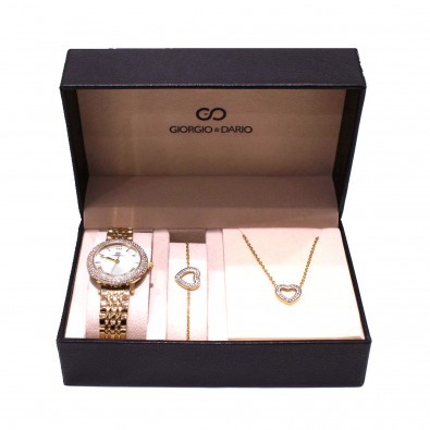 Coffret montre métal avec...