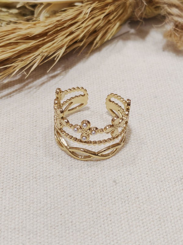 Bague réglable en acier inoxydable R002