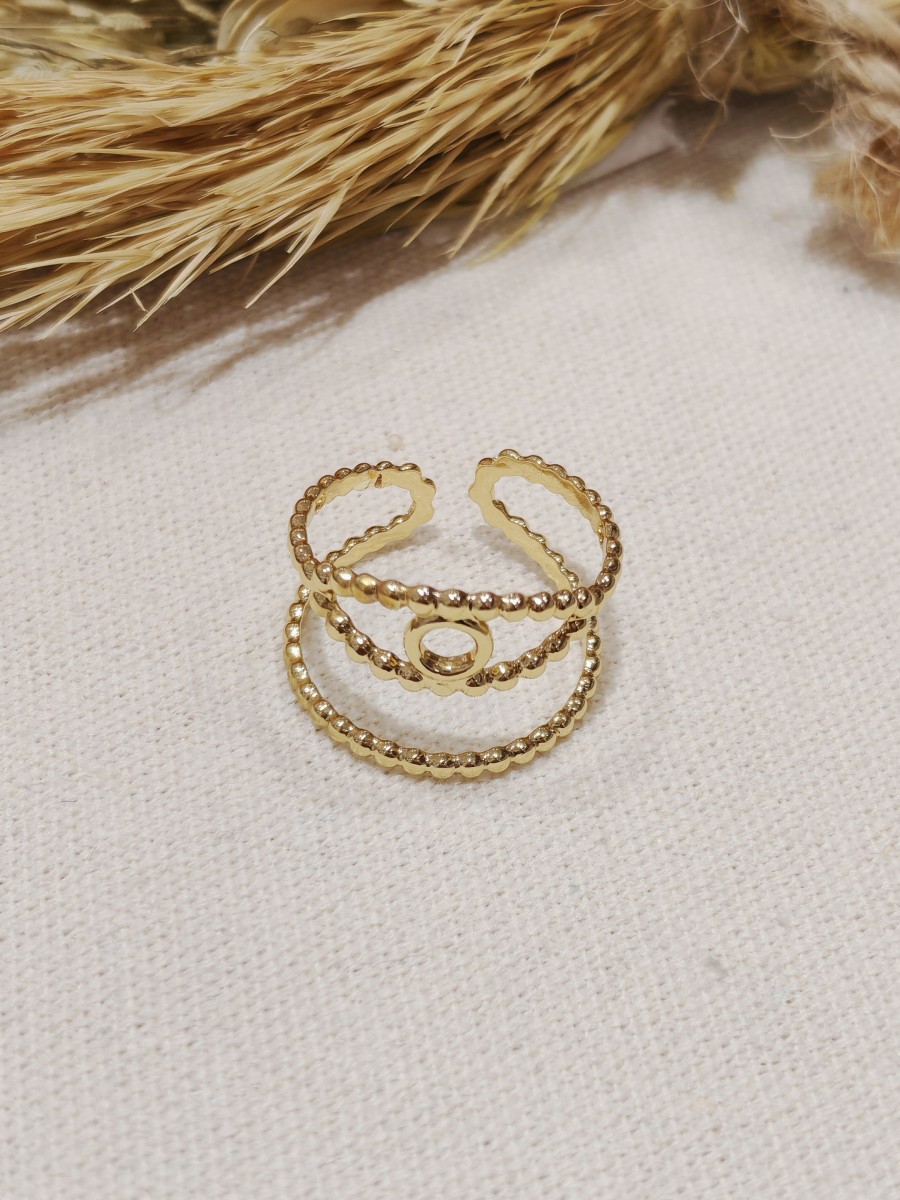Bague réglable en acier inoxydable R003
