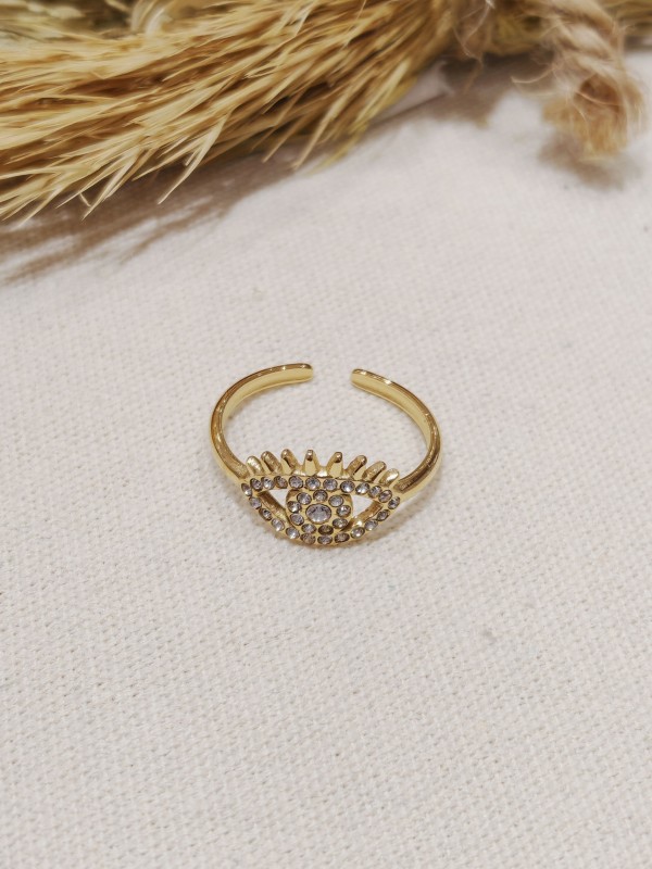 Bague réglable en acier inoxydable R009