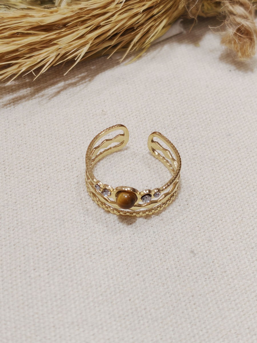Bague réglable en acier inoxydable R010