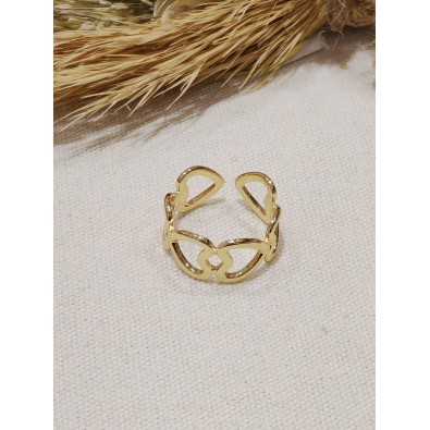 Bague réglable en acier...