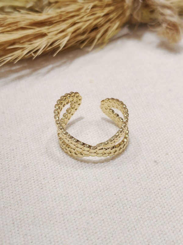 Bague réglable en acier inoxydable R016