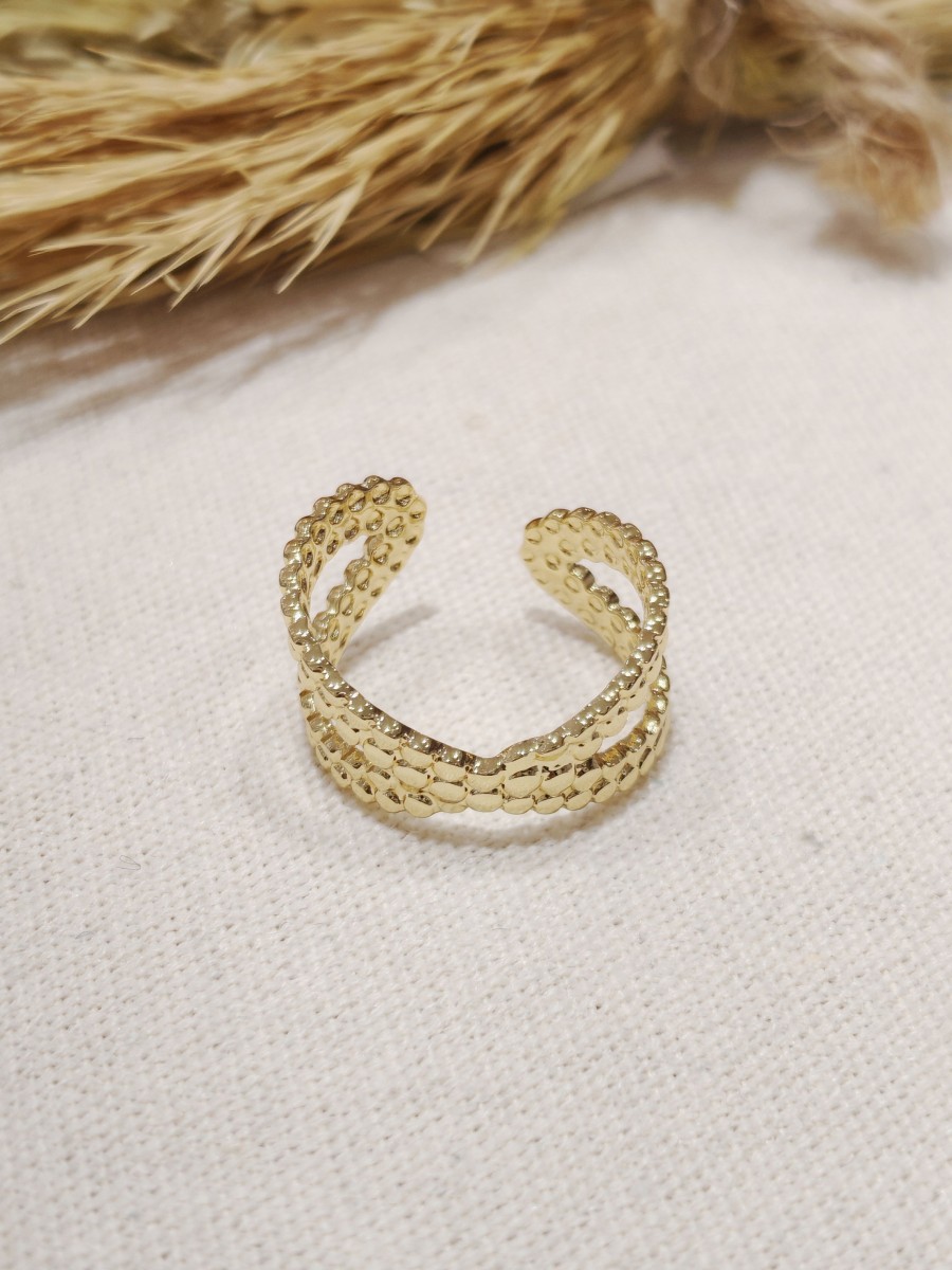 Bague réglable en acier inoxydable R016