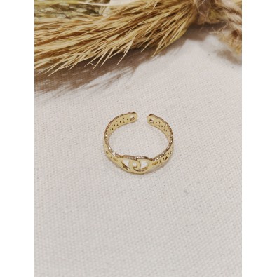 Bague réglable en acier...