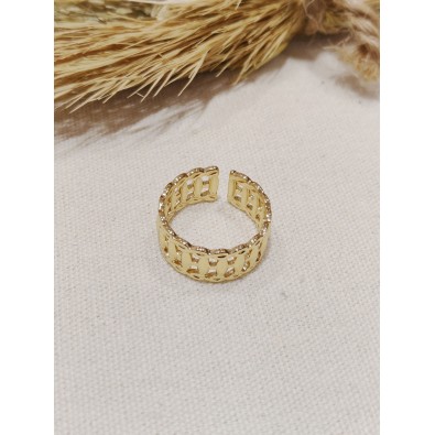 Bague réglable en acier...