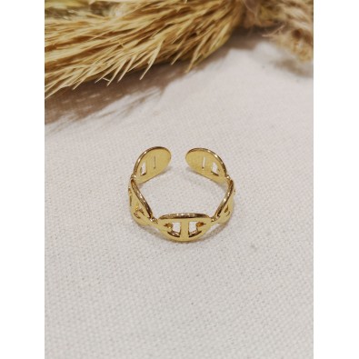 Bague réglable en acier...