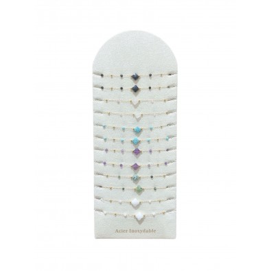 Lot de 12 bracelets en...