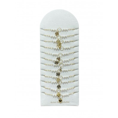 Lot de 12 bracelets en...