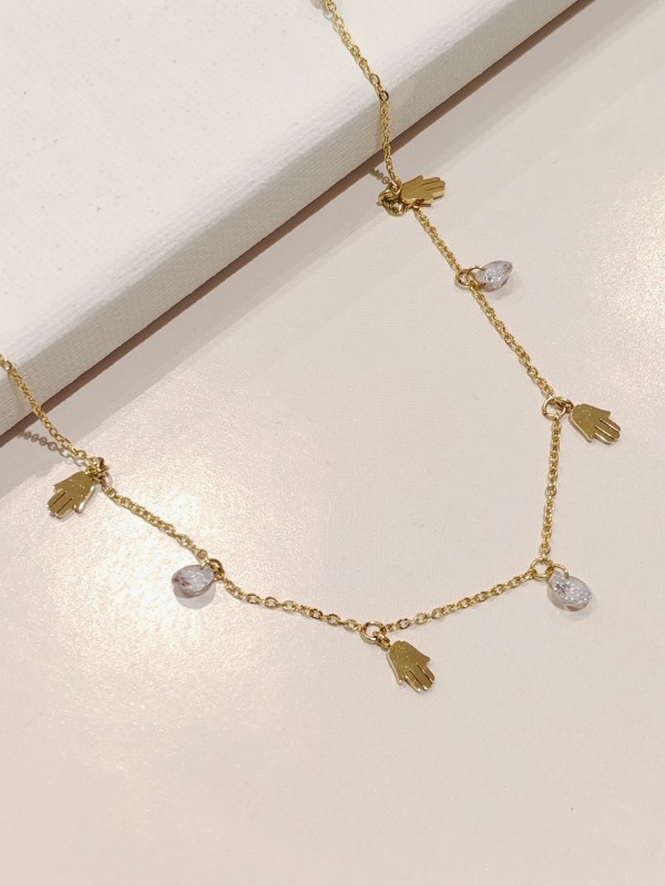Chaine de cheville en acier inoxydable CC003