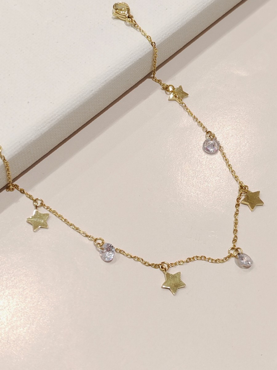 Chaine de cheville en acier inoxydable CC007
