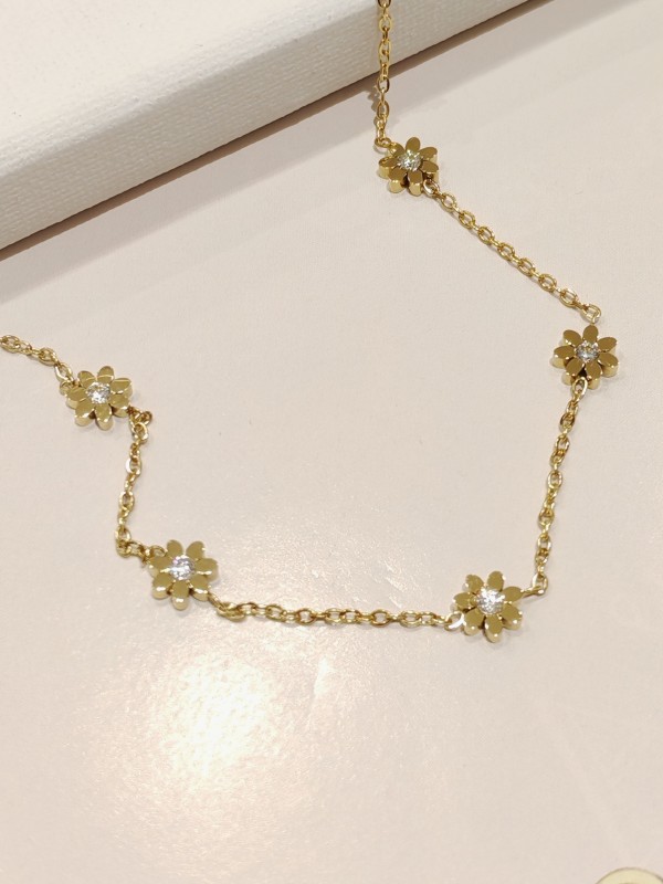 Chaine de cheville en acier inoxydable CC009