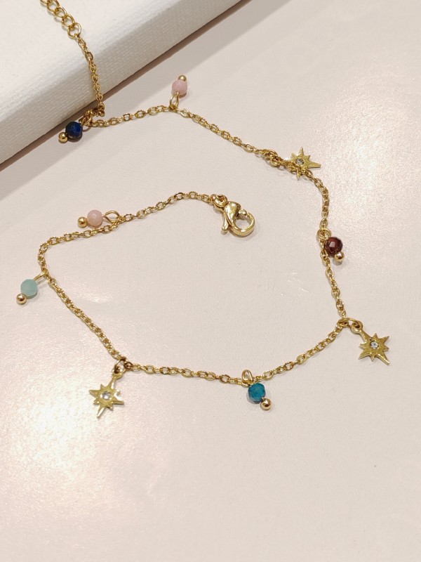 Chaine de cheville en acier inoxydable CC012
