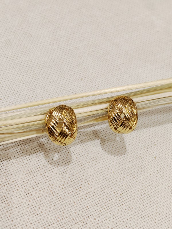 Boucles d'oreilles acier inoxydable E006