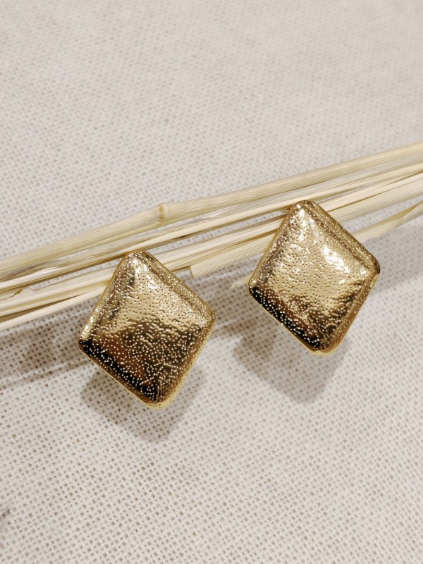 Boucles d'oreilles acier inoxydable E007