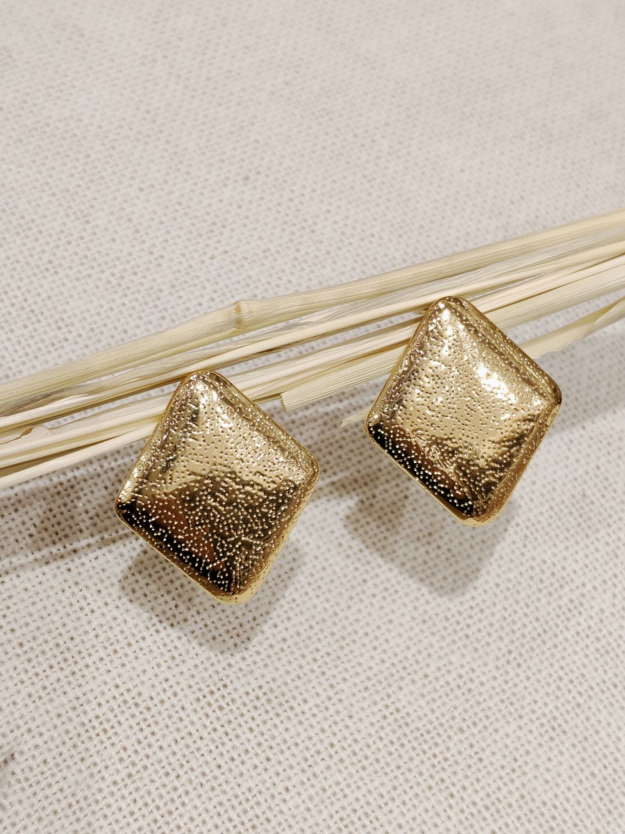 Boucles d'oreilles acier inoxydable E007