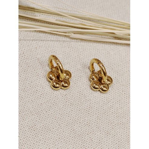 Boucles d'oreilles acier inoxydable E008