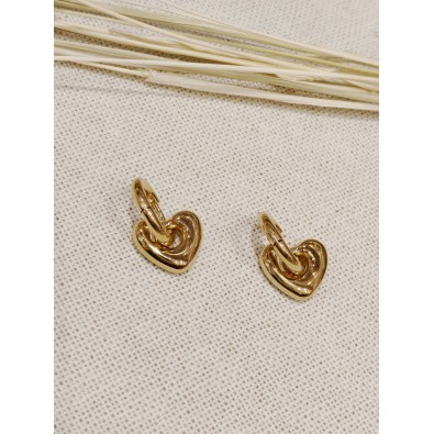 Boucles d'oreilles acier...