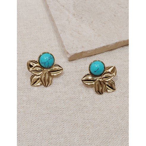 Boucles d'oreilles acier inoxydable E012