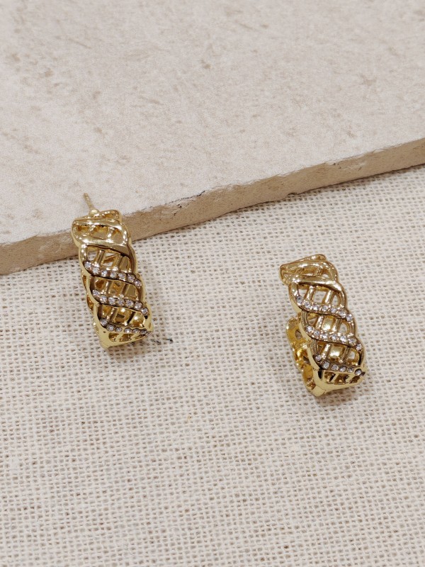 Boucles d'oreilles acier inoxydable E017