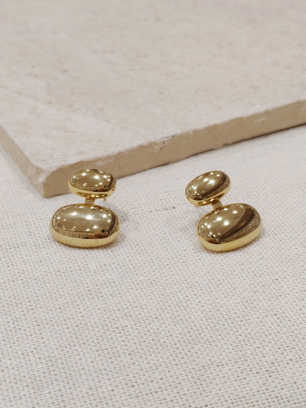 Boucles d'oreilles acier inoxydable E025