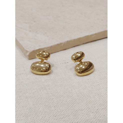 Boucles d'oreilles acier inoxydable E025