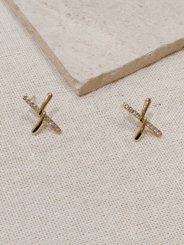 Boucles d'oreilles acier inoxydable E031
