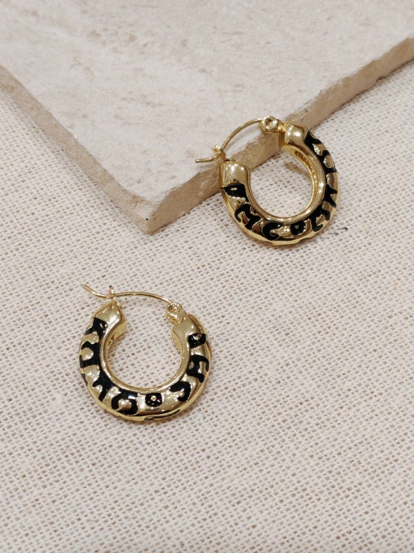 Boucles d'oreilles acier inoxydable E034