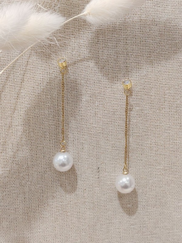 Boucles d'oreilles acier inoxydable E035