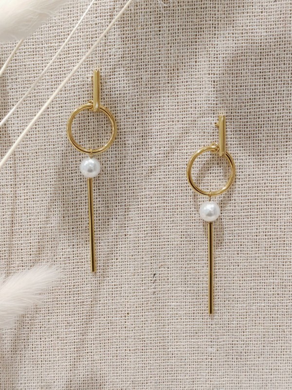 Boucles d'oreilles acier inoxydable E036
