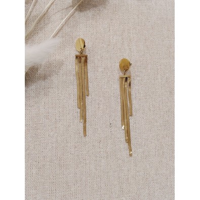 Boucles d'oreilles acier...