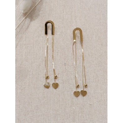 Boucles d'oreilles acier...