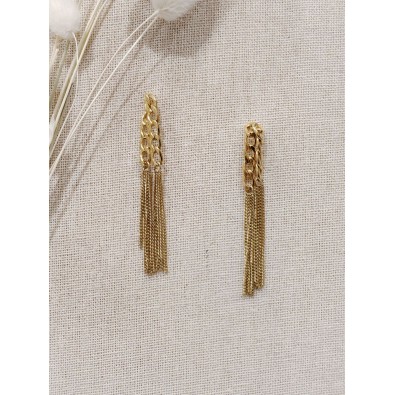 Boucles d'oreilles acier...
