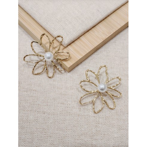 Boucles d'oreilles acier inoxydable E045