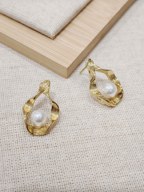 Boucles d'oreilles acier inoxydable E047