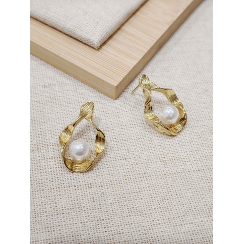 Boucles d'oreilles acier inoxydable E047